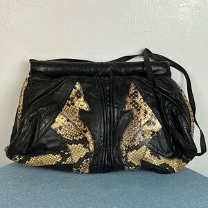 Genuine Leather By M&A Handbags Vintage Crossbody Bag